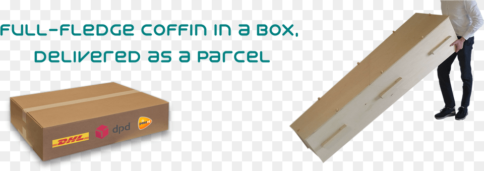 Coffin In A Box Coffin, Cardboard, Carton, Adult, Person Free Png Download