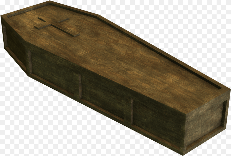Coffin Transparent Coffin, Wood, Box, Bench, Furniture Free Png