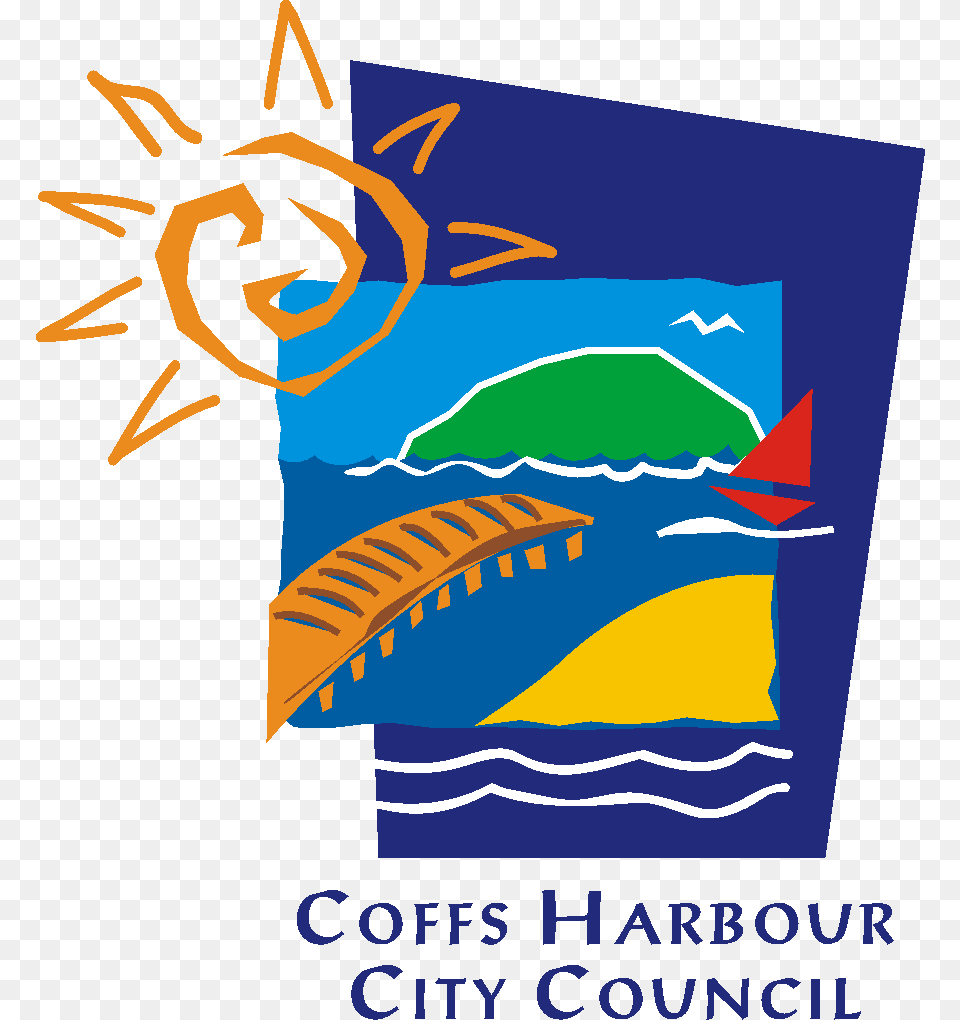 Coffs Harbour City Council Logo, Advertisement, Poster Free Png