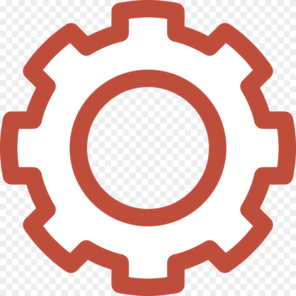 Cog Clipart, Machine, Gear, Food, Ketchup Free Png