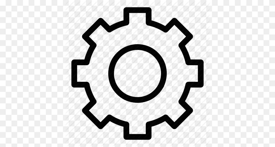 Cog Configuration Gear Preferences Settings Tools Icon, Machine, Spoke, Wheel Png Image