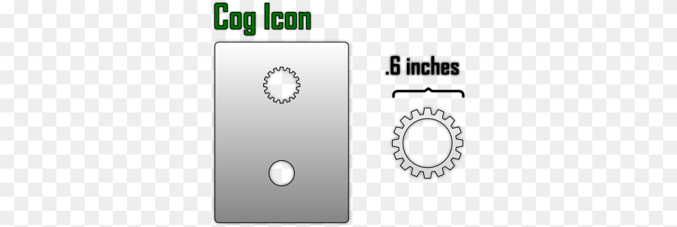 Cog Icon Airbrush Stencil Dot, Machine, Spoke, Gear, Gas Pump Free Png Download