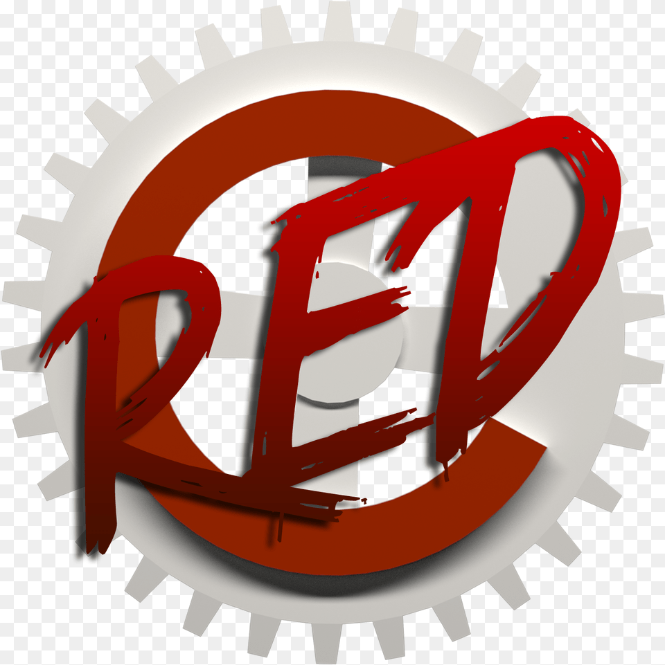 Cog Red, Machine, Bulldozer Png Image