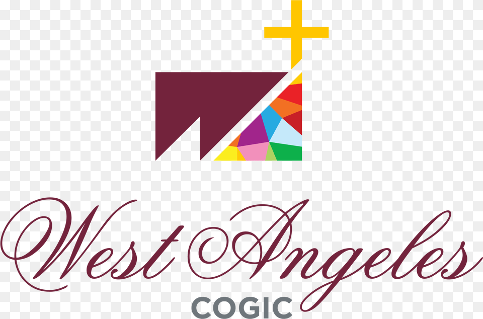 Cogic Seal West Angeles Church Of God In Christ Logo, Cross, Symbol, Text Png Image