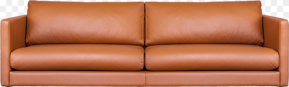 Cognac Couch, Furniture, Chair, Cushion, Home Decor Png Image