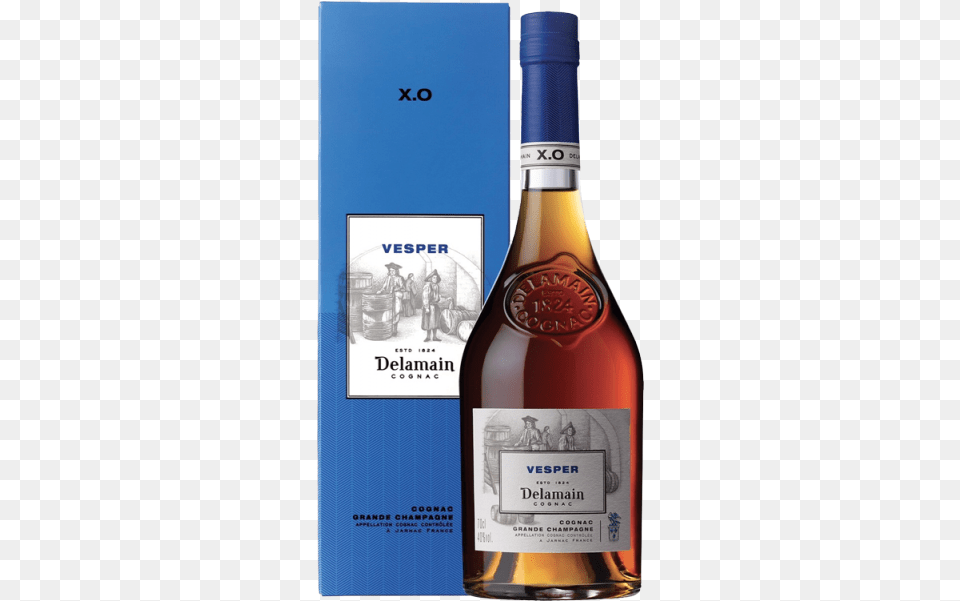 Cognac Grande Champagne Delamain Cognac, Alcohol, Beverage, Liquor, Bottle Free Png