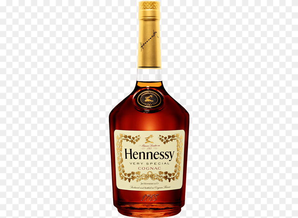 Cognac Hennessy Vs Cognac, Alcohol, Beverage, Liquor, Bottle Free Png Download