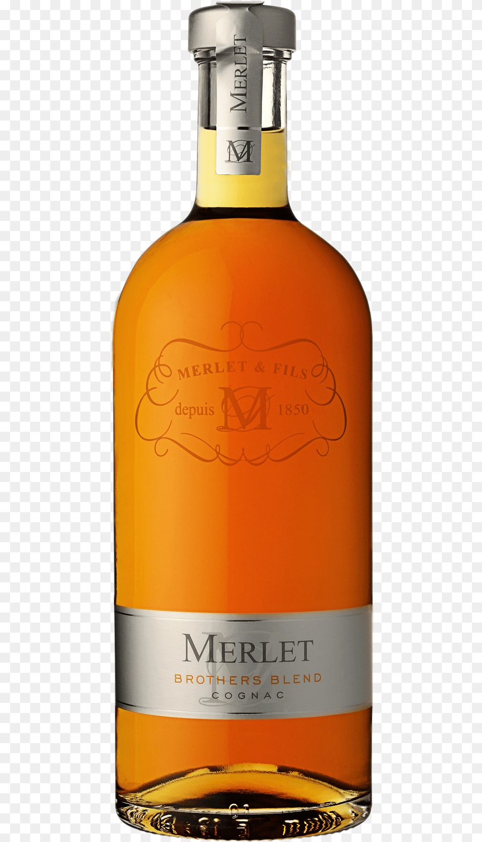 Cognac Merlet Brothers Blend Cognac, Alcohol, Beverage, Liquor, Whisky Png Image