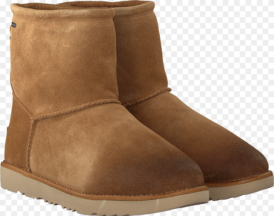 Cognac Ugg Classic Ankle Boots Classic Toggle Waterproof Snow Boot, Clothing, Footwear, Shoe Free Transparent Png
