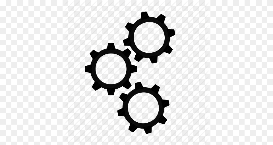 Cogs Gears In Progress Processing Working Icon Free Png