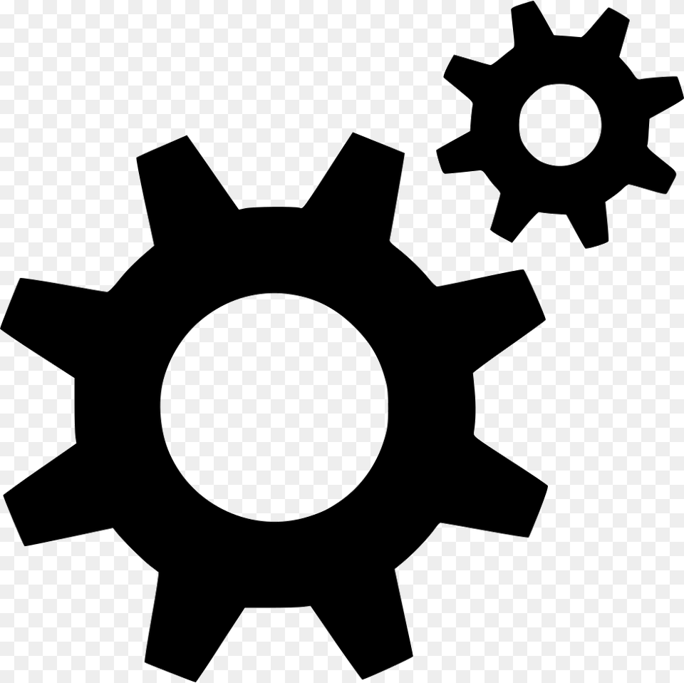 Cogs Icon Download, Machine, Gear, Cross, Symbol Free Png