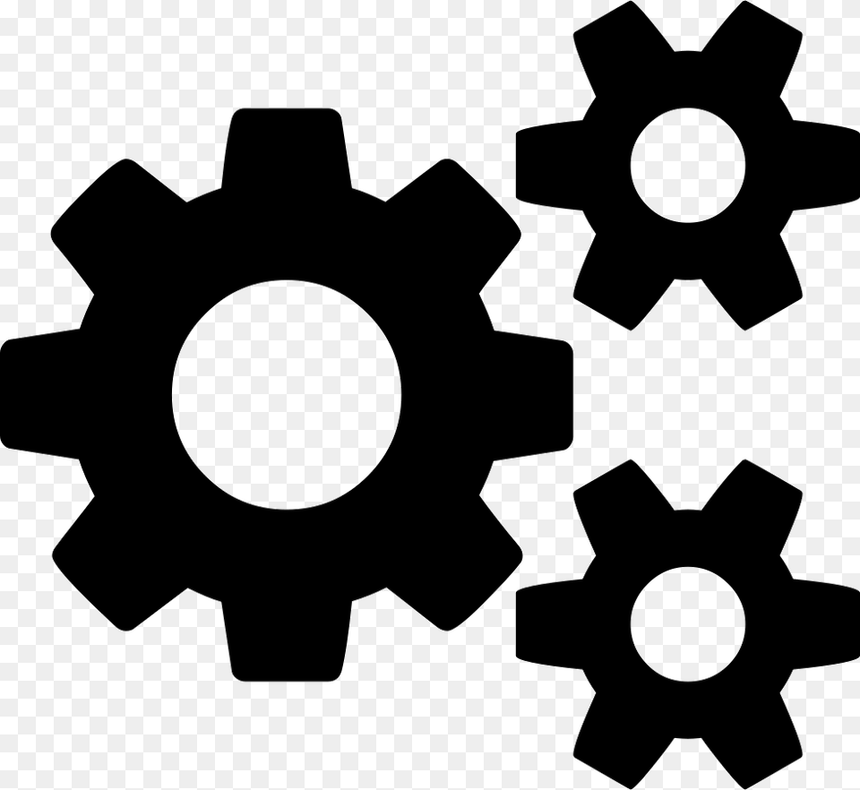 Cogs Icon Font Awesome, Machine, Gear, Bulldozer Png