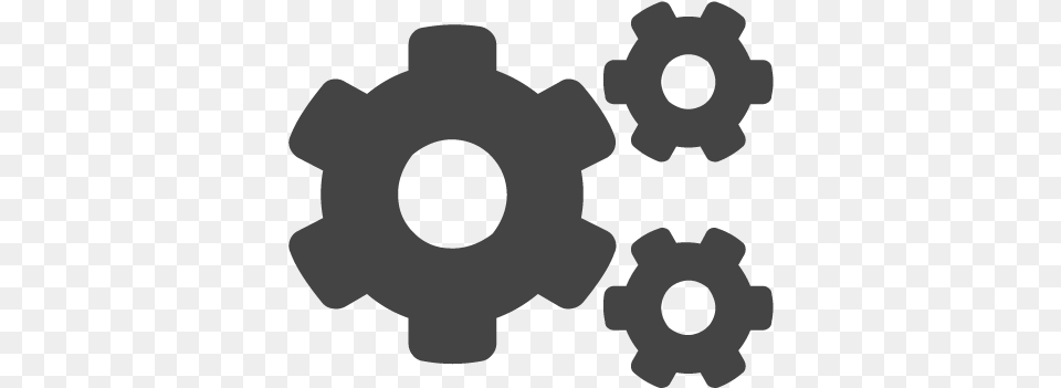 Cogs Icongrey Pacific Fire And Security Systems Blue Transparent Cog Icon, Machine, Gear, Animal, Bear Free Png