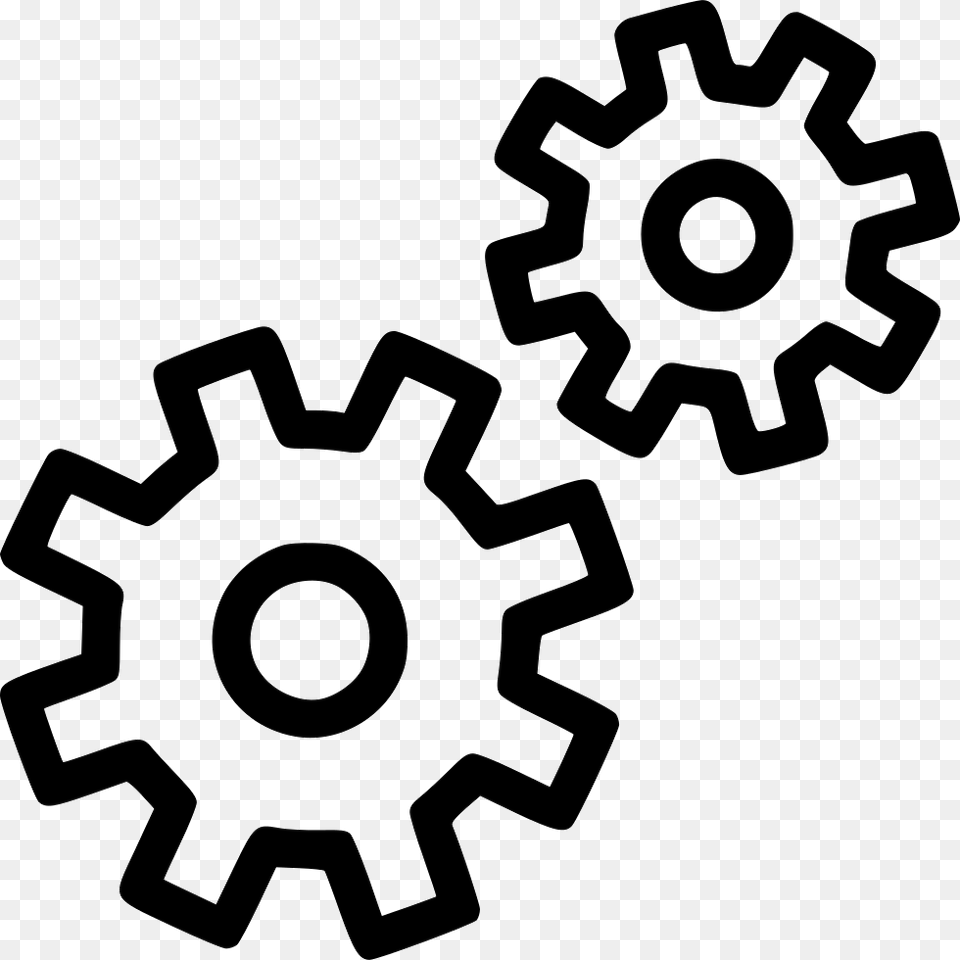 Cogs Thinking Clipart Transparent Background, Machine, Gear, Dynamite, Weapon Free Png
