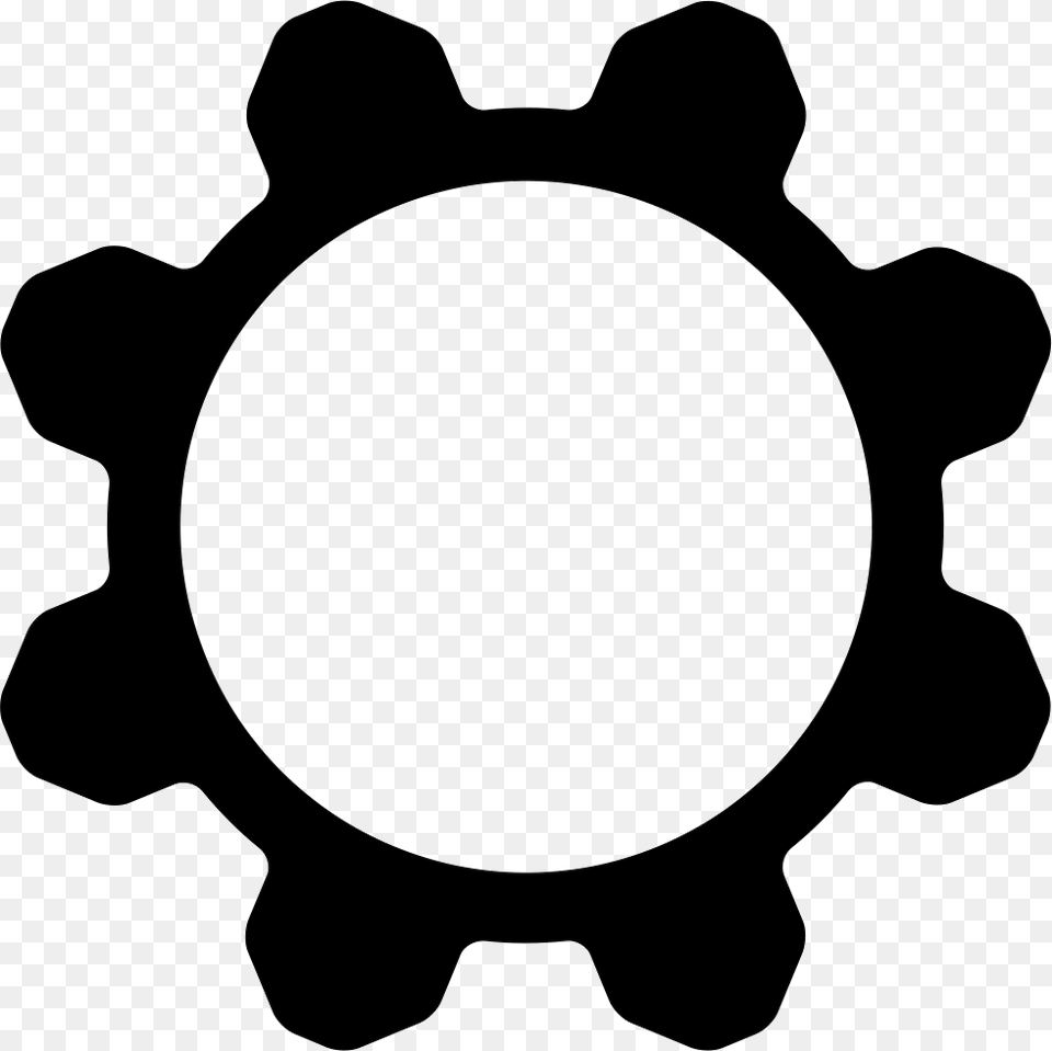 Cogwheel Icon Free Download, Machine, Gear, Smoke Pipe Png Image