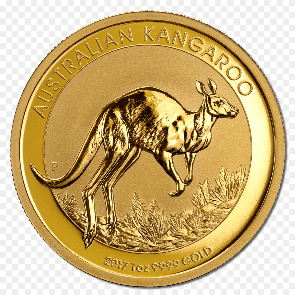 Coin, Gold, Animal, Antelope, Mammal Free Png