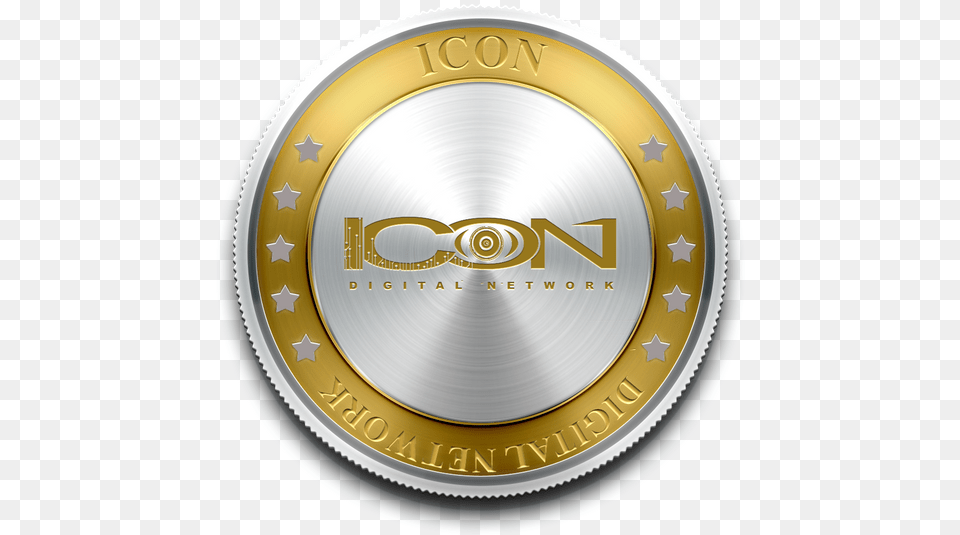 Coin 2 Gold And Platinum Circle, Emblem, Symbol, Logo, Disk Png