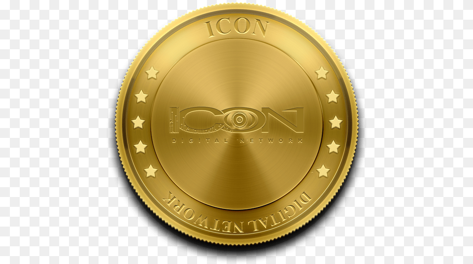 Coin 2 Gold Icon Digital Productions, Plate Png Image