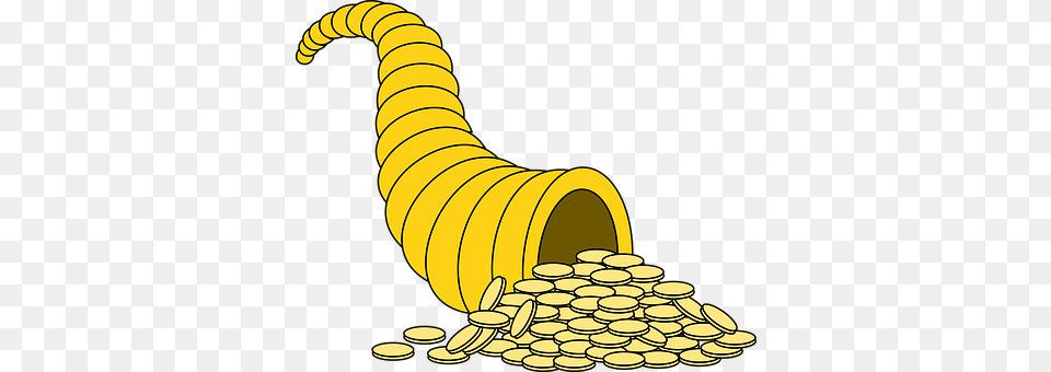 Coin Treasure, Banana, Food, Fruit Free Png Download