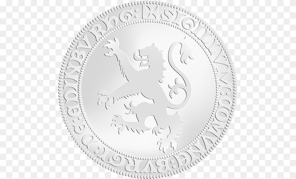 Coin, Silver, Plate Free Transparent Png