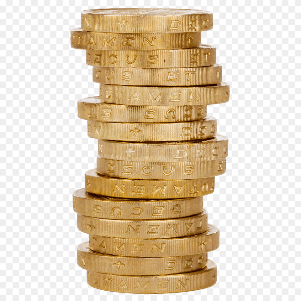 Coin, Wristwatch, Gold, Money, Tape Free Png