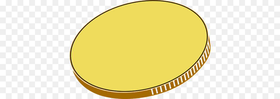 Coin Gold, Oval Free Transparent Png