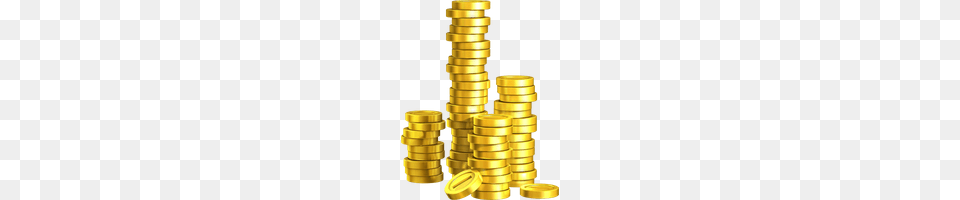 Coin, Gold, Treasure, Dynamite, Weapon Png Image