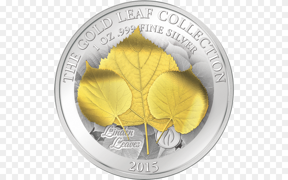 Coin, Leaf, Plant, Money, Silver Png Image