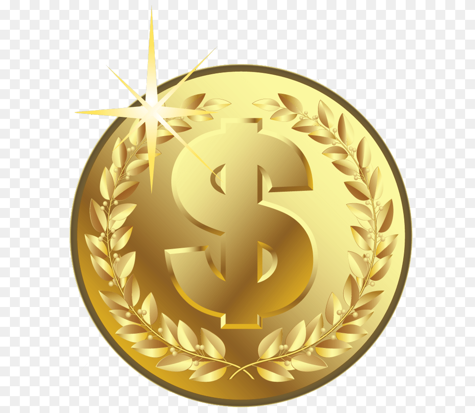 Coin, Gold, Chandelier, Lamp Free Transparent Png