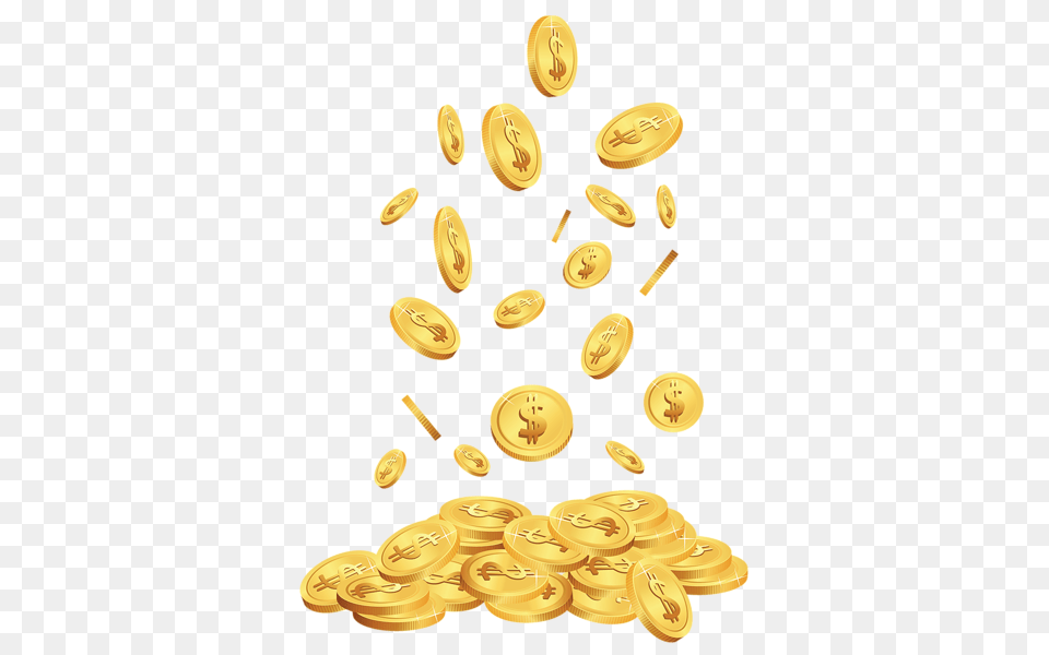 Coin, Gold, Treasure, Smoke Pipe Png Image