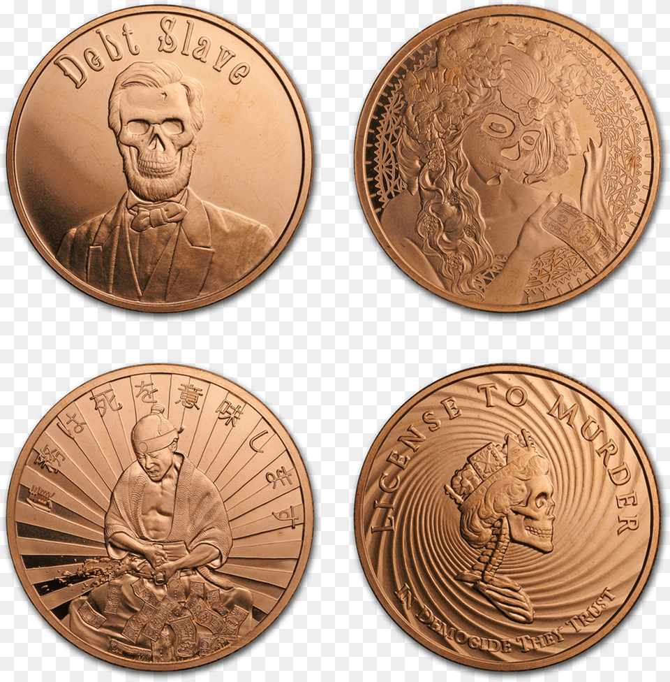 Coin, Adult, Bronze, Male, Man Free Transparent Png