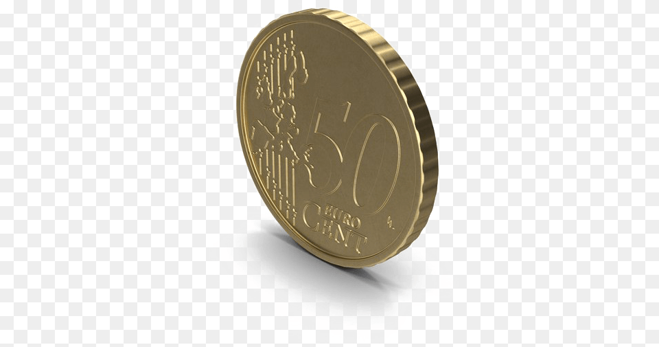 Coin Background 50 Cent Coin, Money Free Png Download