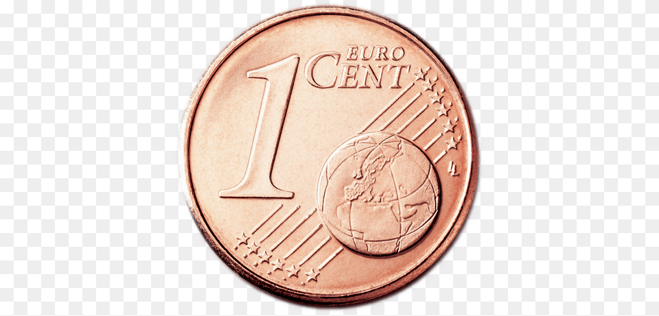Coin Clipart One Penny Irish 1 Cent Coin, Money Png