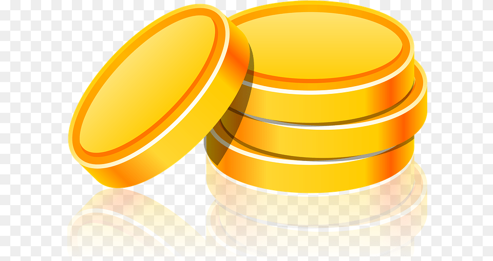 Coin Gold Game Heap Cash Money Golden Fortune Gold Game, Tape Png