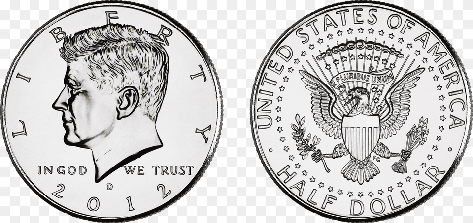 Coin Half Dollar 2012, Adult, Man, Male, Person Png