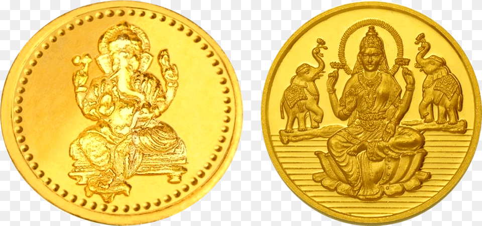 Coin Hd Transparent Hdpng Images Pluspng Lakshmi Gold Coin, Adult, Wedding, Person, Woman Png