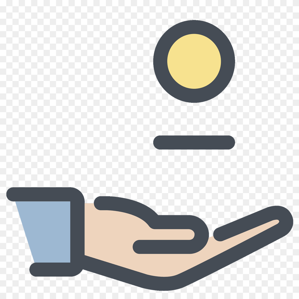 Coin In Hand Icon, Lighting Free Png