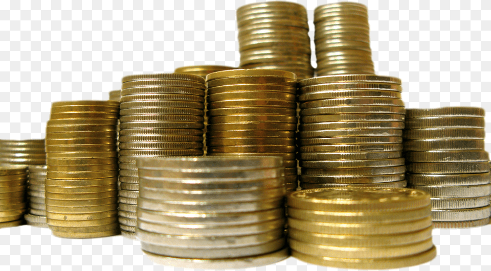 Coin Pile Background, Money, Can, Tin Free Transparent Png