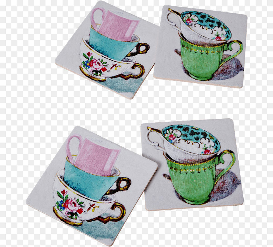 Coin Purse, Cup, Saucer, Art, Porcelain Free Png Download
