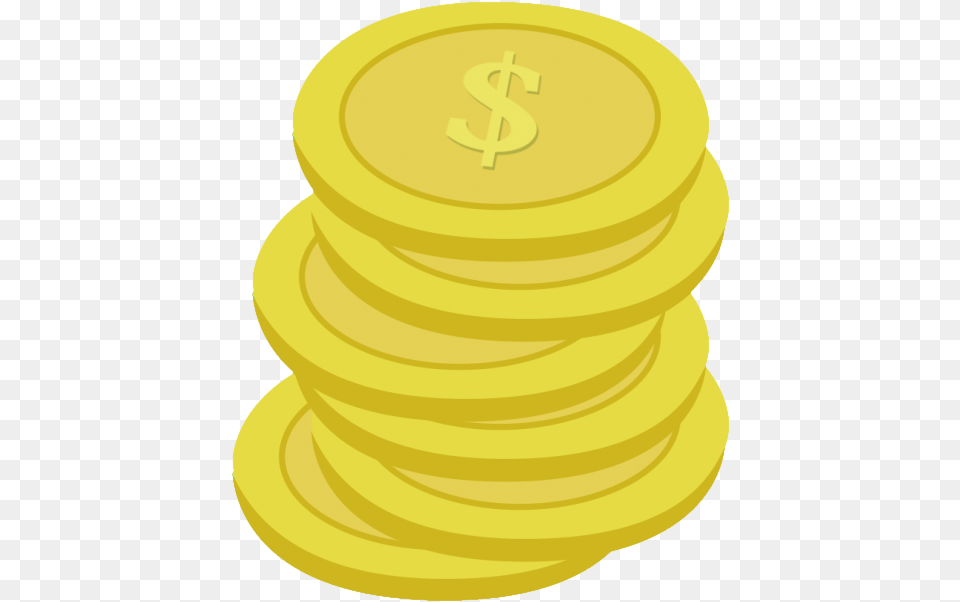 Coin Stack Icon Coin, Bread, Food, Weapon Free Png