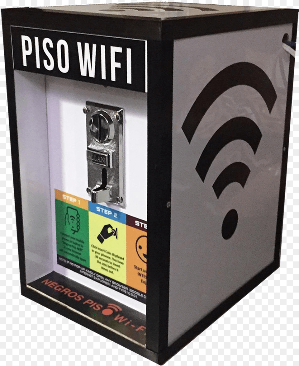 Coin Voucher Operated Wi Fi Vending Machine Computer Case, Box Free Transparent Png