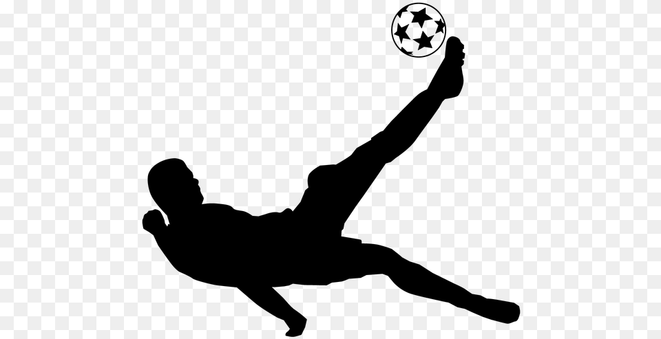 Coinmag Ronaldo Bicycle Kick, Gray Free Png Download