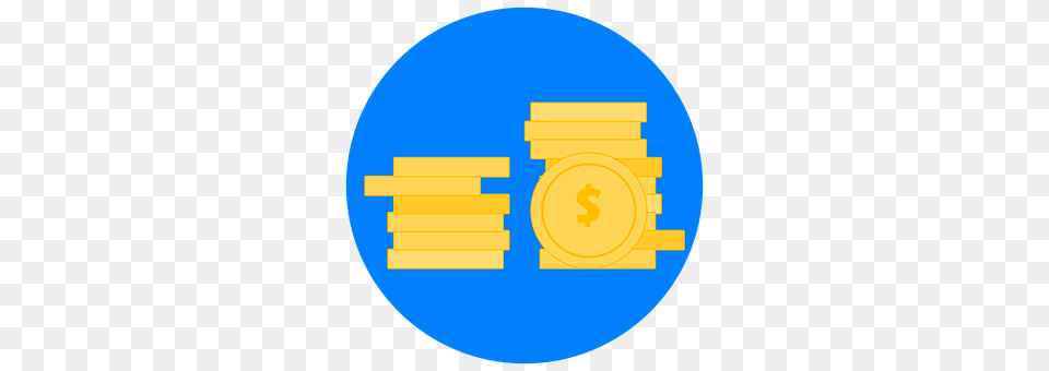 Coins Disk, Gold, Logo, Sphere Png Image