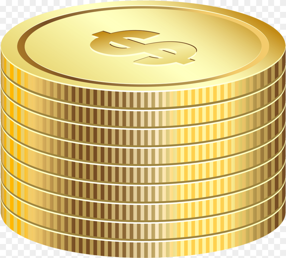 Coins, Gold, Coin, Money, Disk Png