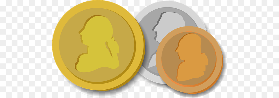 Coins Coin, Money, Person, Face Png Image