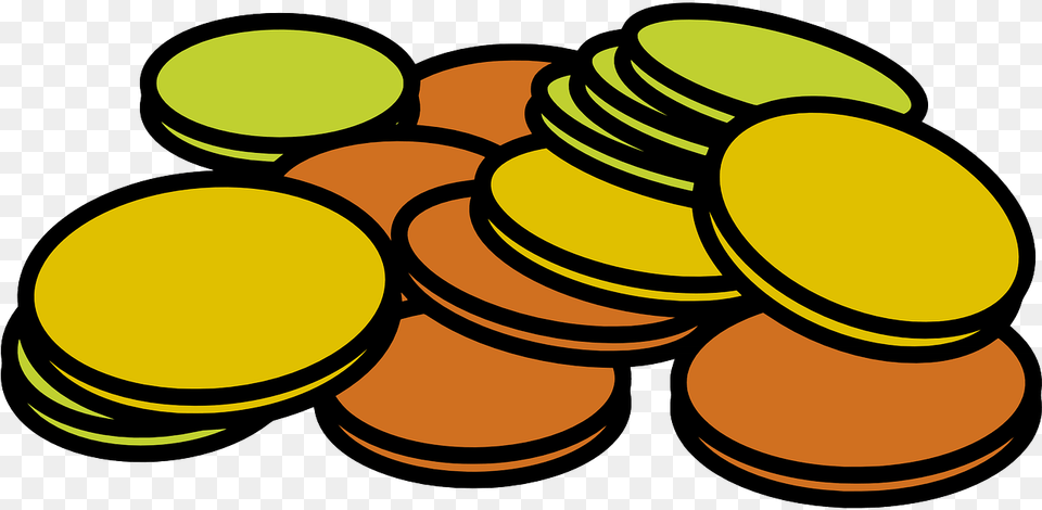 Coins Clip Art, Food, Sweets Free Png Download