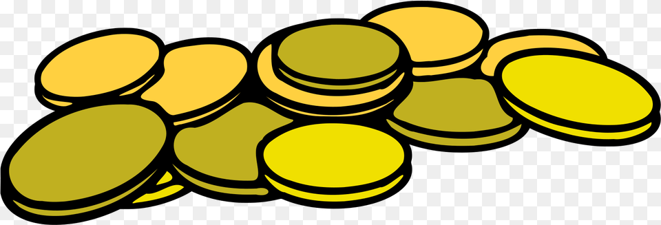 Coins Clipart, Gold Free Transparent Png