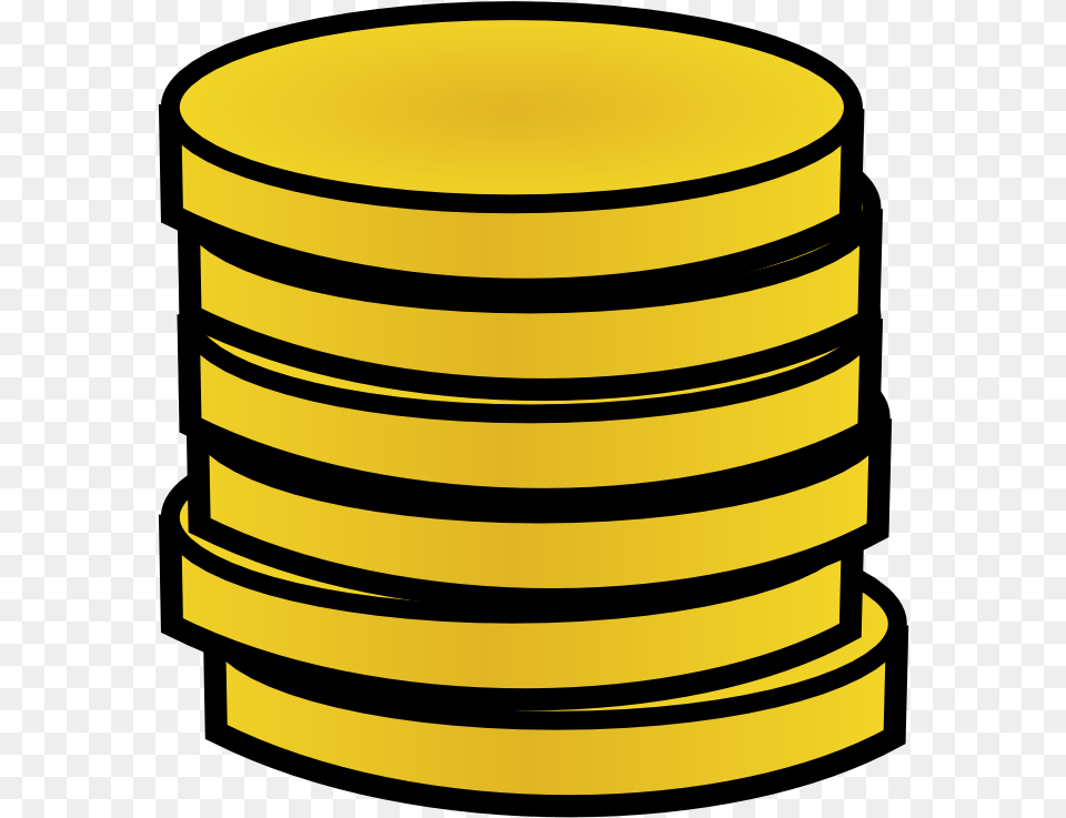 Coins Clipart, Gold Png Image