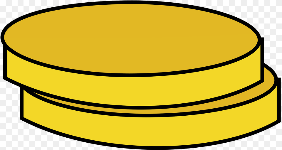 Coins Clipart, Gold, Hot Tub, Tub Free Png Download