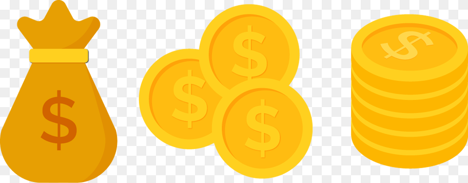 Coins Clipart Dollar Gold Coin Clip Aart Png Image